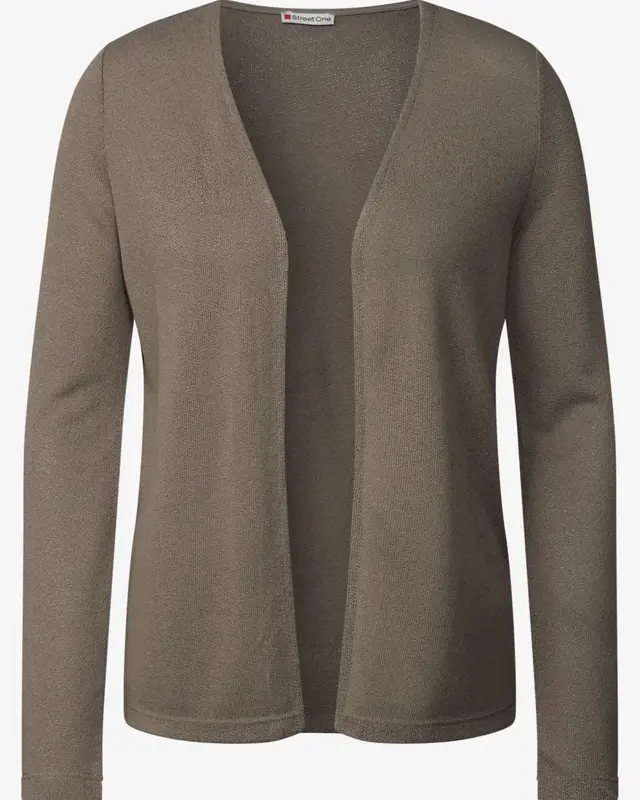 Street One Knit Cardigan Nette - Stone Brown