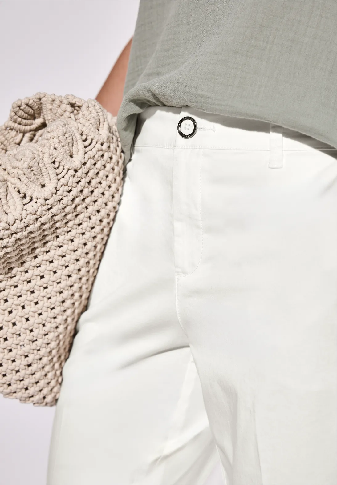 Street One Soft Chino - Off White