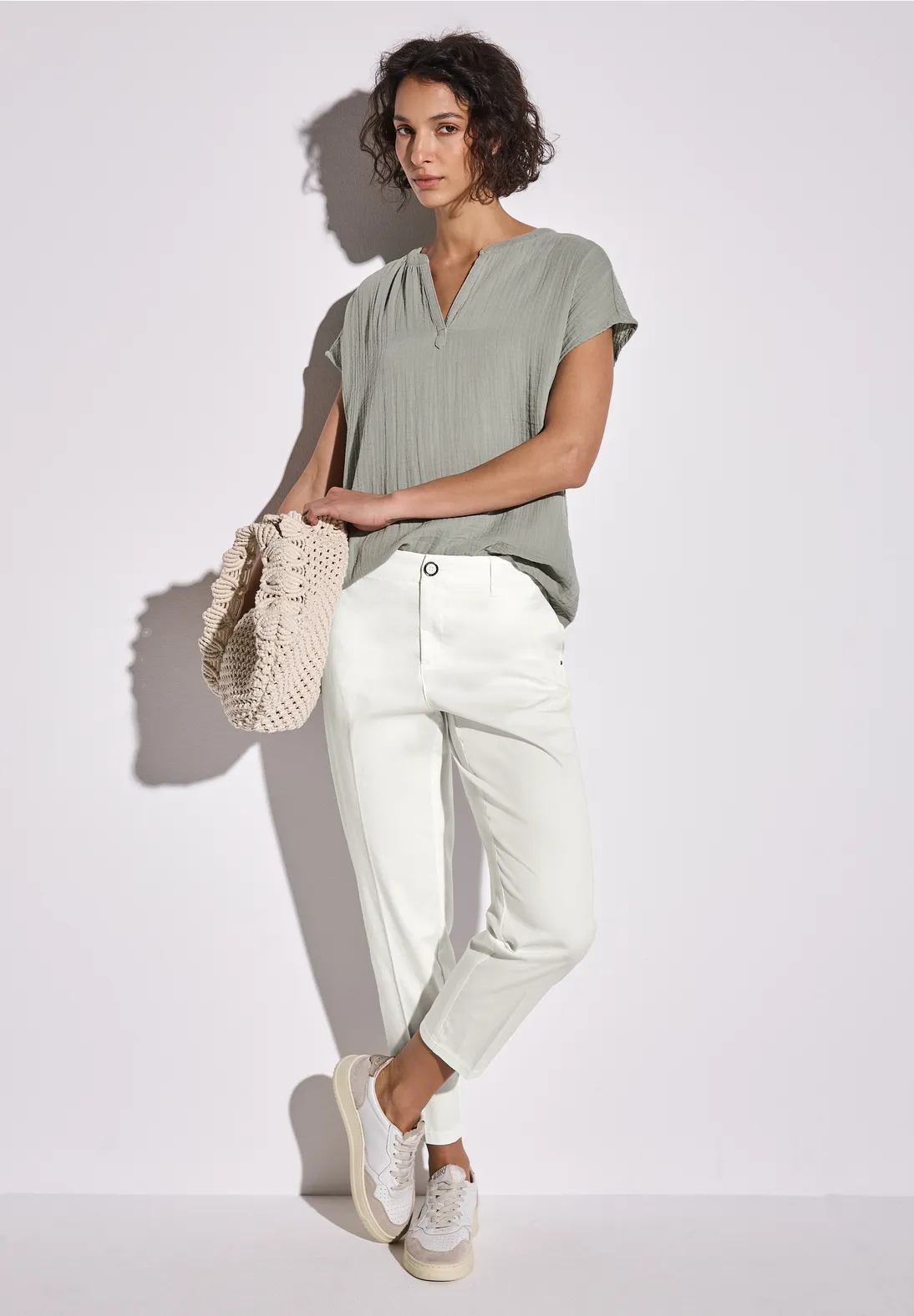 Street One Soft Chino - Off White