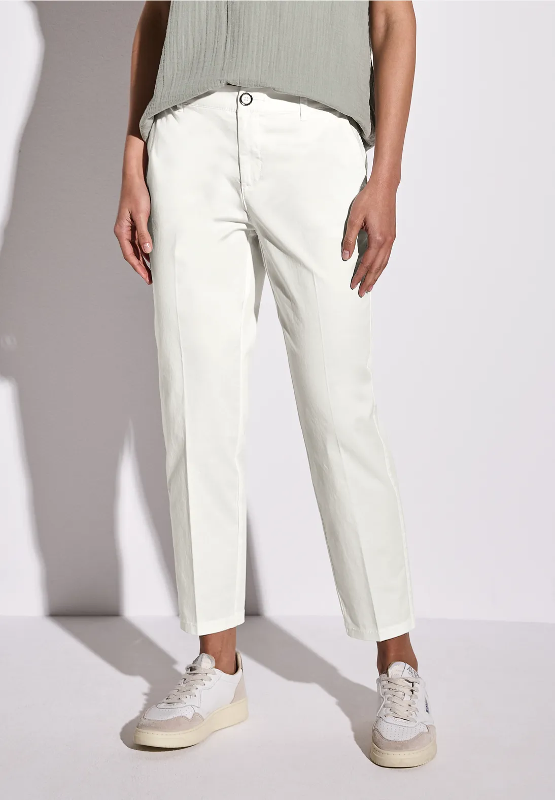 Street One Soft Chino - Off White