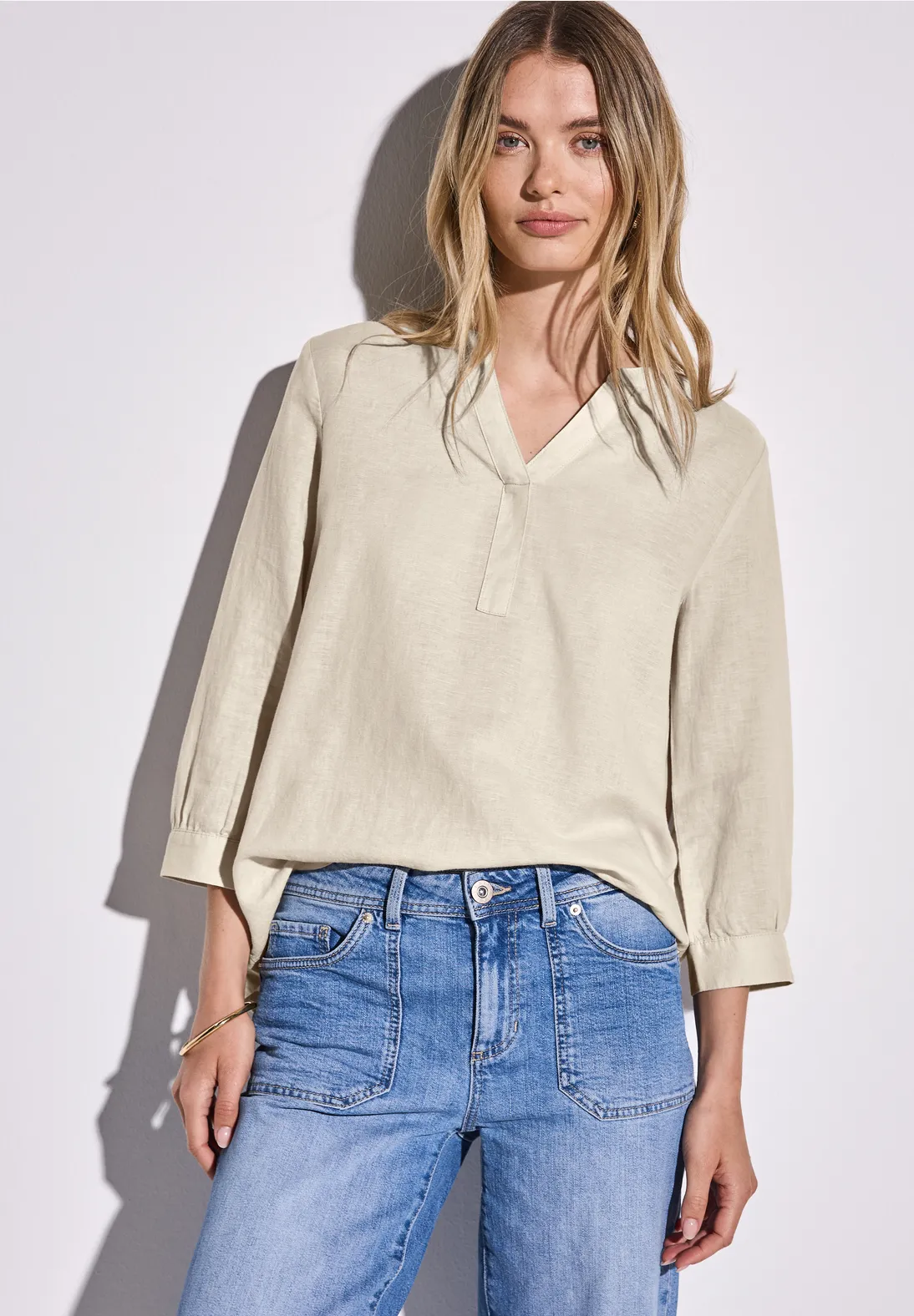 Street One Basic Blouse - Moonstone Sand