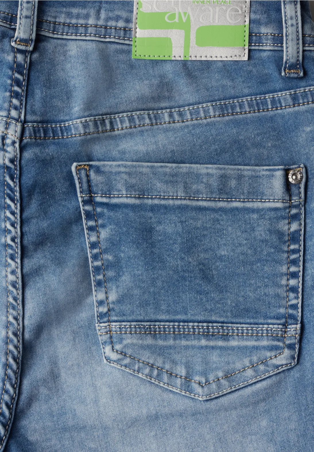 Cecil Denim Short Toronto - Light Blue Wash