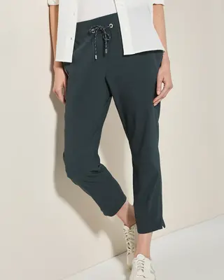 Cecil Casual Fit Broek Tracey - Slate Khaki