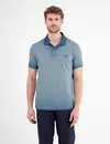 Lerros Gestreept Poloshirt - Crispy Blue