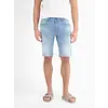 Denim Bermuda - Light Blue Used Wash