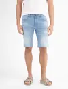 Lerros Denim Bermuda - Light Blue Used Wash