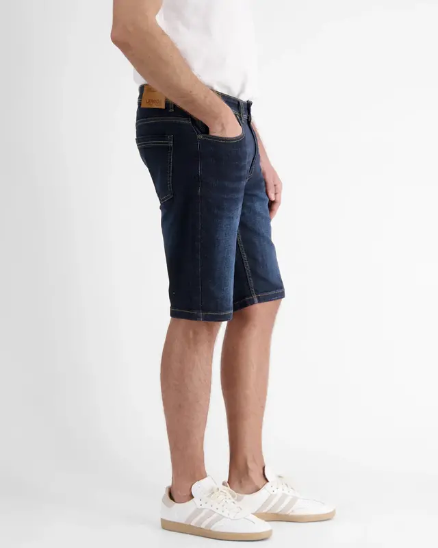 Lerros Denim Bermuda - Dark Blue
