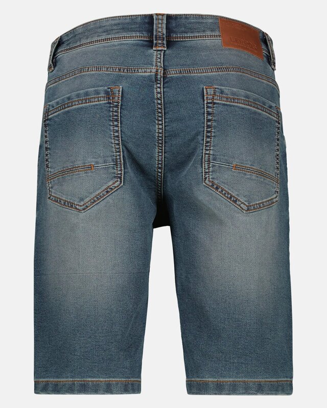 Lerros Jogging Denim Bermuda - Strong Blue