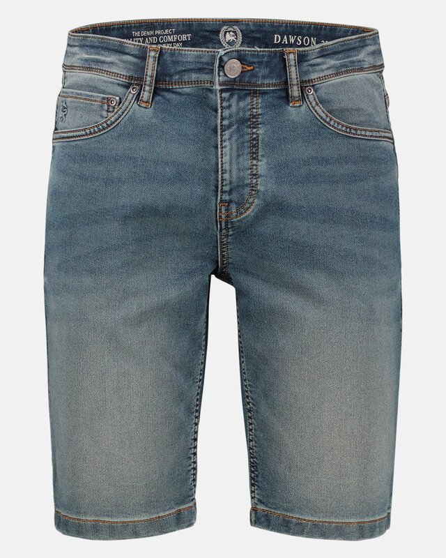 Lerros Jogging Denim Bermuda - Strong Blue