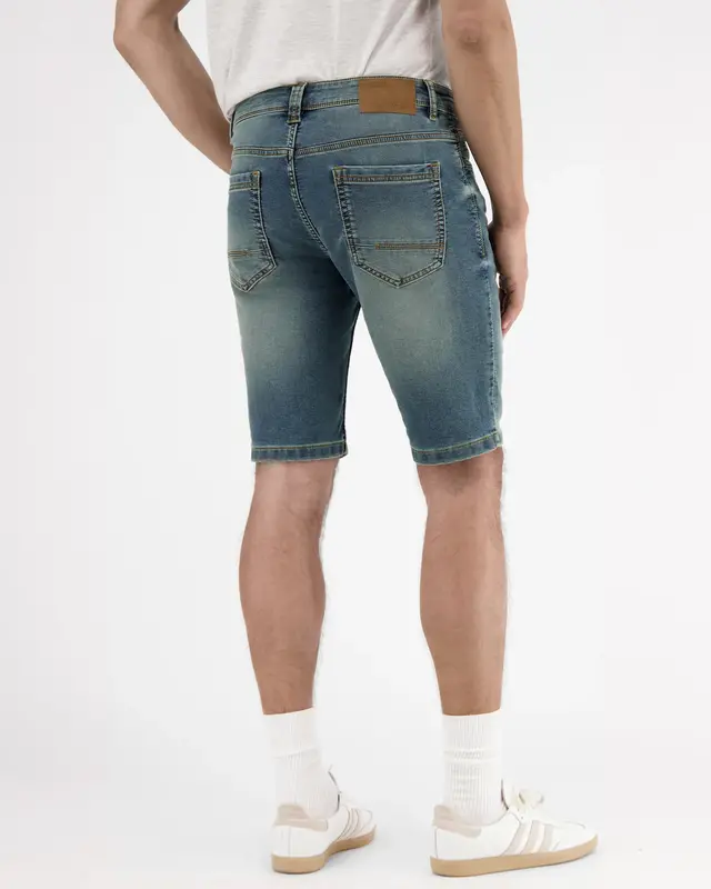 Lerros Jogging Denim Bermuda - Strong Blue