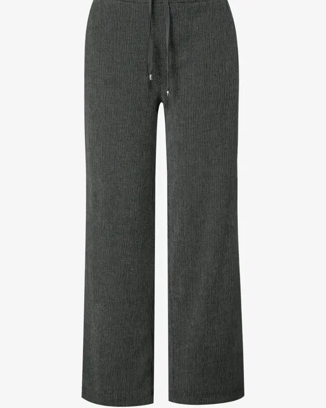 Street One Studio Straight Leg Structure Pants - Desert Pine Green