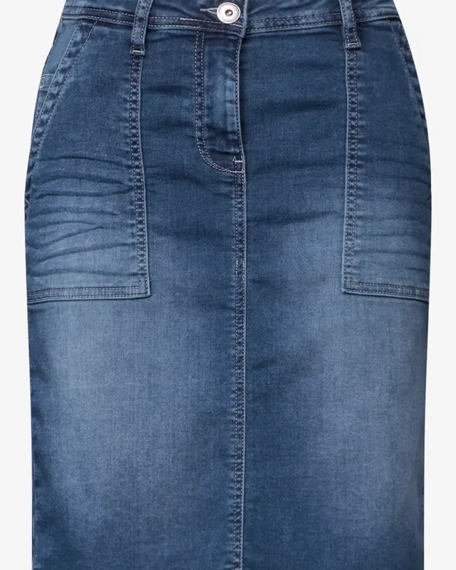 Cecil Denim Rok - Light Blue Wash