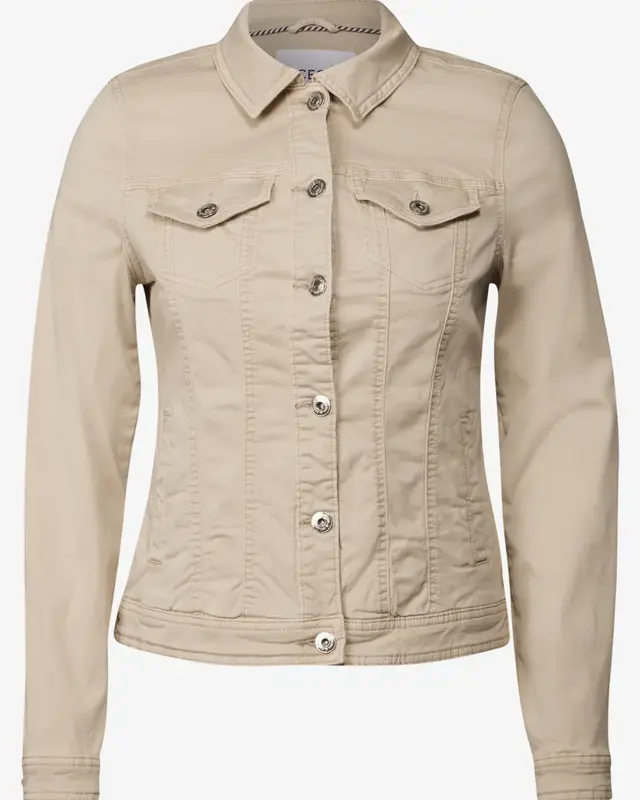 Cecil Denim Jacket - Light Beige