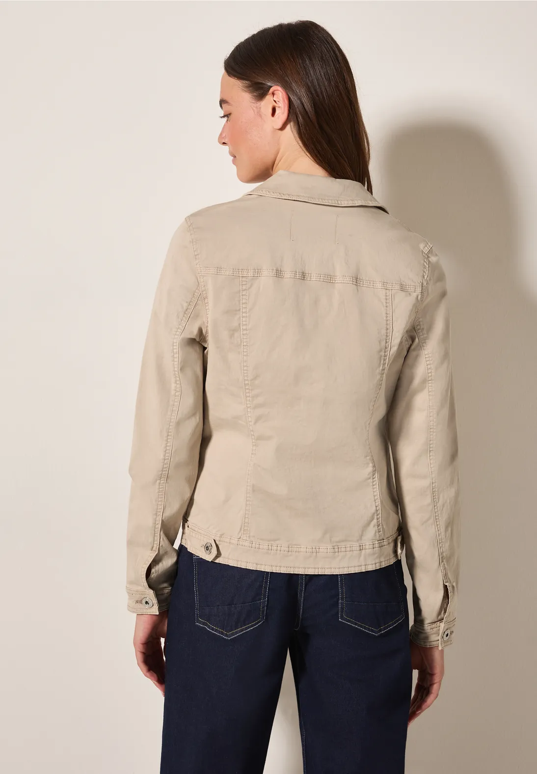 Cecil Denimjacke - Light Beige