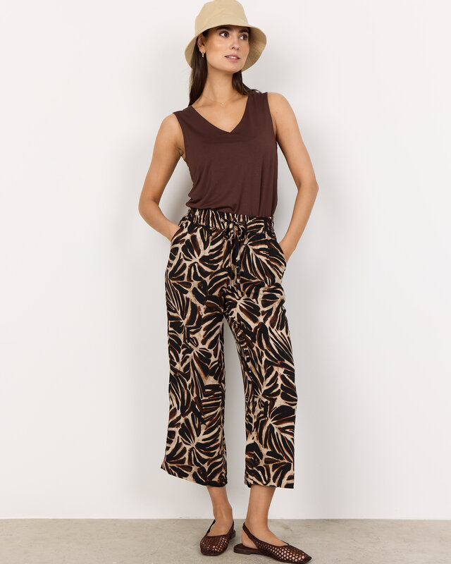 Soyaconcept Broek Roksana 5-C - Hot Fudge Combi