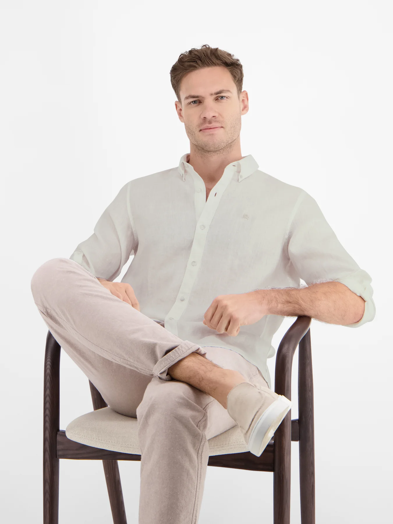 Lerros Linenmix Shirt - White