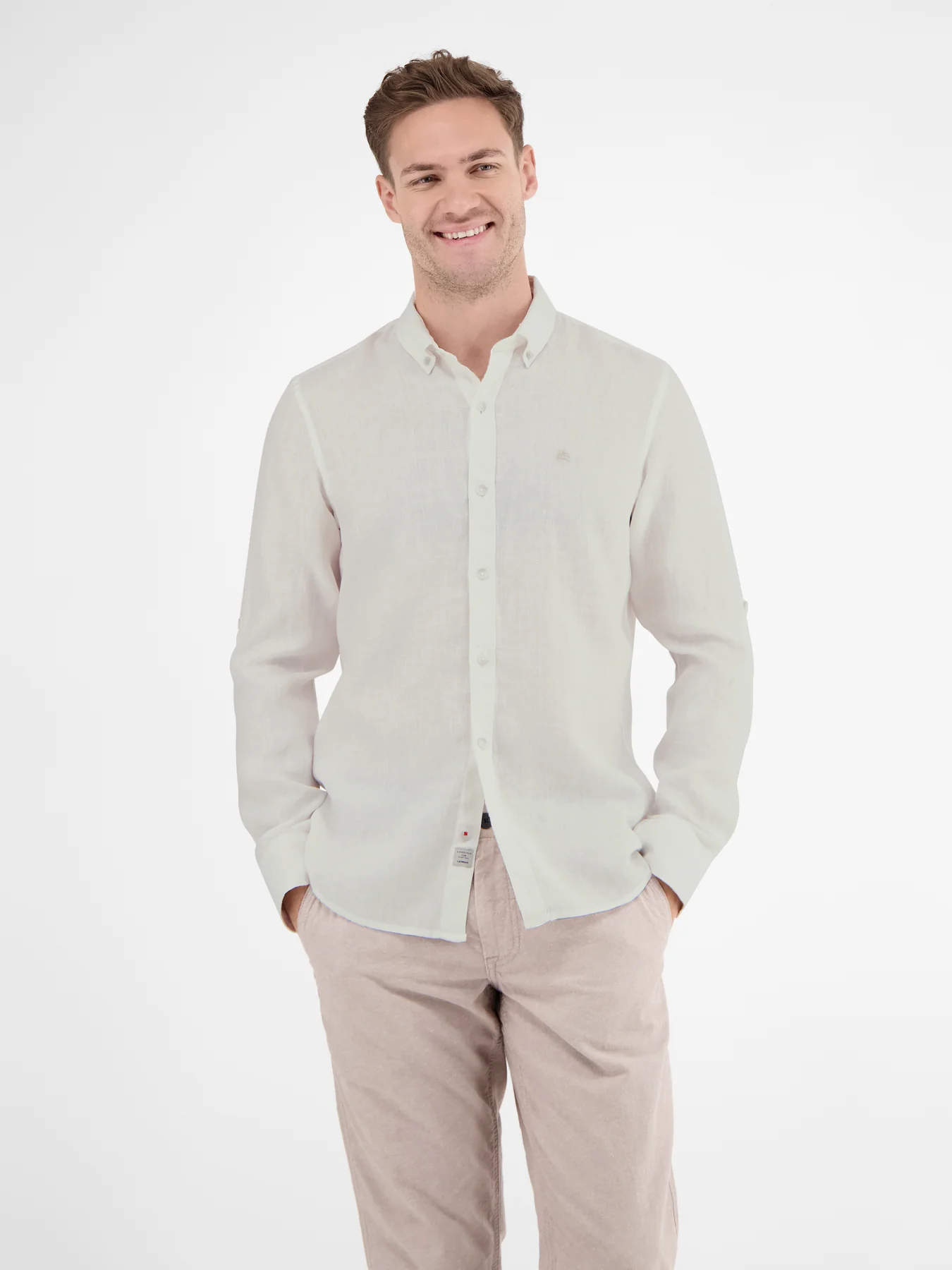 Lerros Linenmix Shirt - White