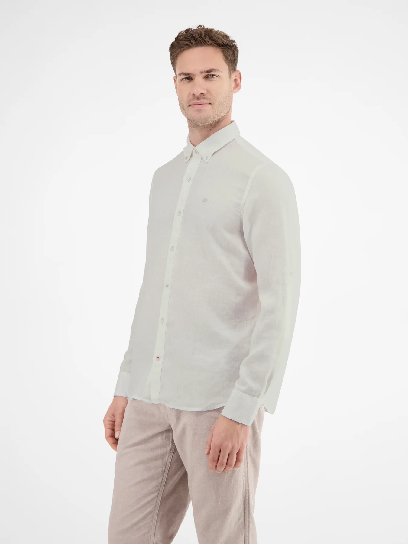 Lerros Linenmix Shirt - White