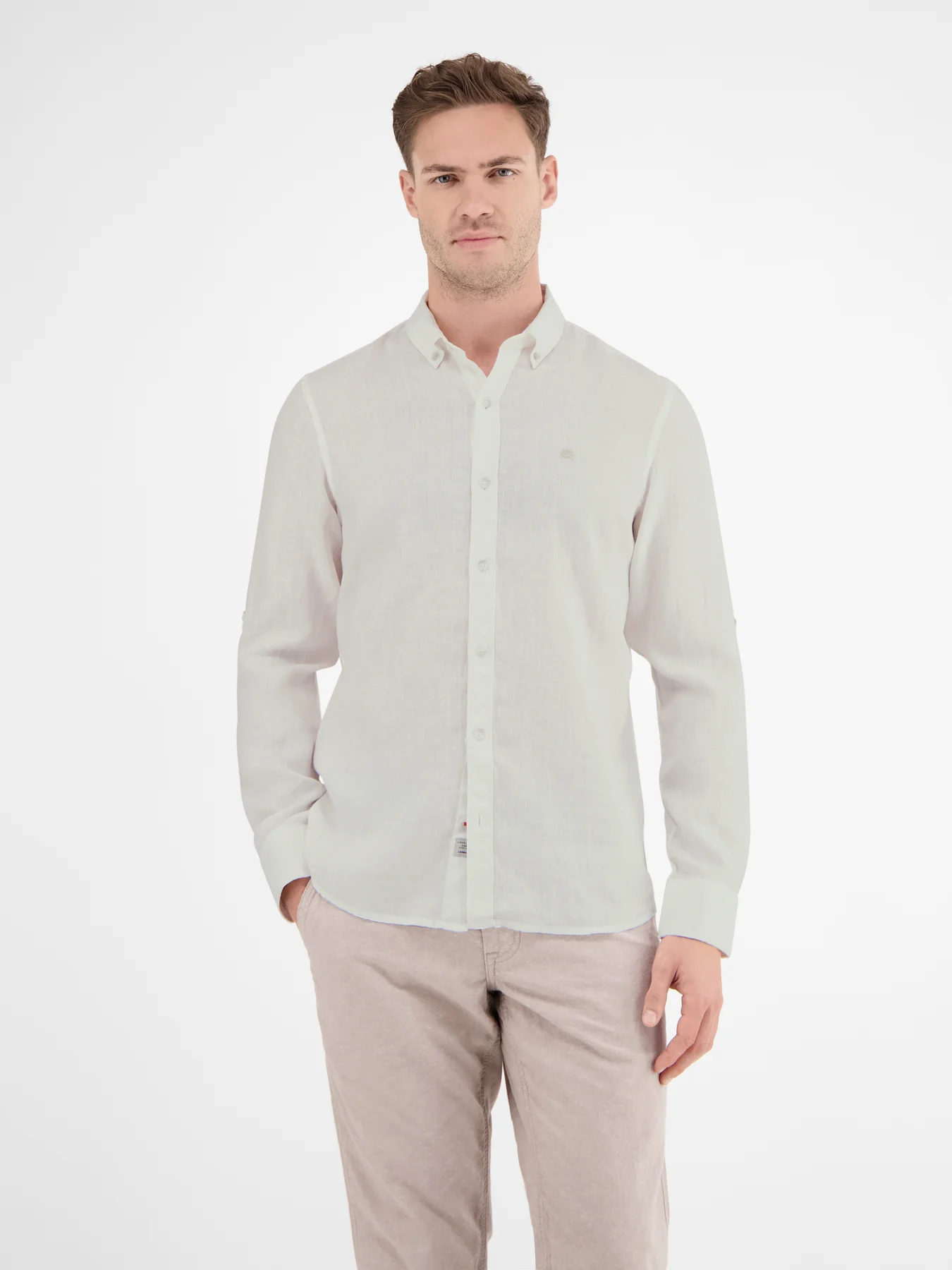 Lerros Linenmix Shirt - White