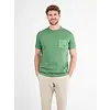 T-Shirt mit Brusttasche - Sage Green