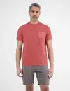 Lerros T-Shirt with Chestpocket - Earth Red