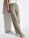 Street One Wide Leg Musselin Hose - Cool Ivory