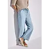 Wide Leg Pants - Light Blue Clean