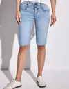 Street One Denim Bermuda Jane - Light Blue Random Washed