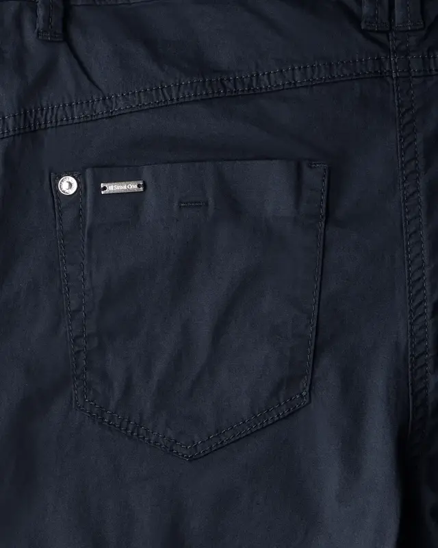 Street One Bermuda with Turn-Up Yulius - Deep Blue