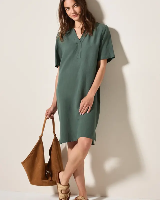Cecil Dress - Balmy Khaki