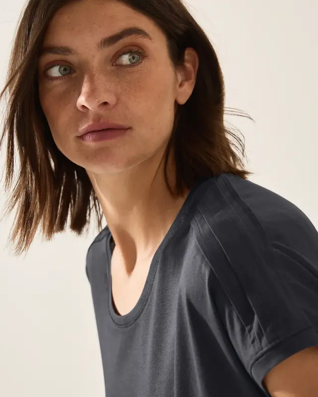 Cecil Basic Shirt - Volcanic Grey