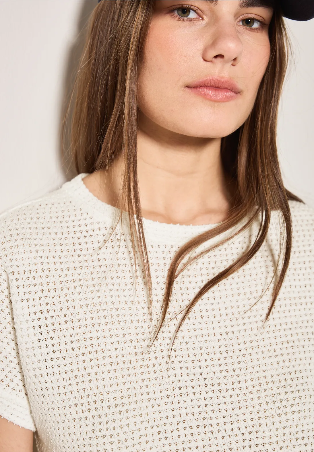 Cecil Structure Shirt - Vanilla White