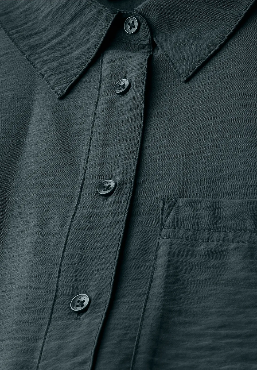 Cecil Hemdbluse - Slate Khaki