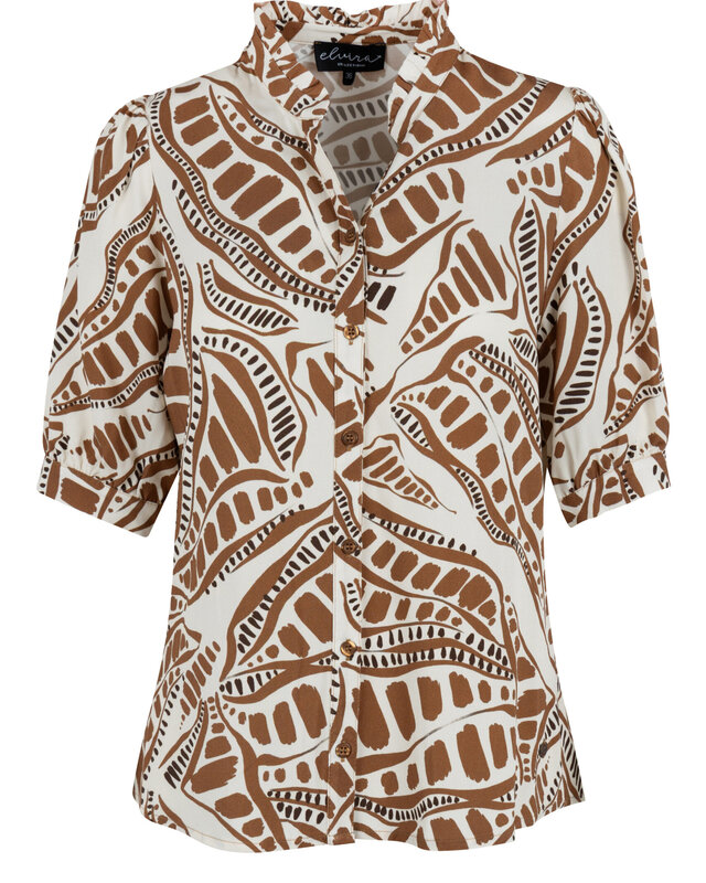 Elvira Collections Blouse Cacao - Cacao