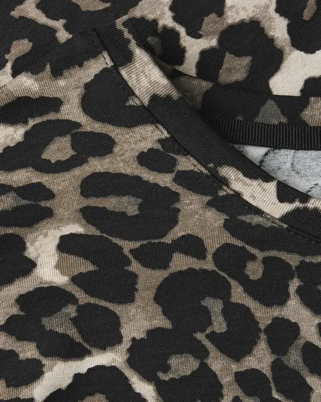 Street One Shirt met Leo Patroon Crista - Black