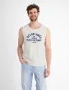 Lerros Summer Tanktop with Frontprint - Broken White