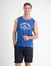 Lerros Tanktop met Frontprint - Cobalt Blue