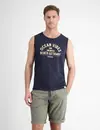 Lerros Summer Tanktop with Frontprint - Classic Navy