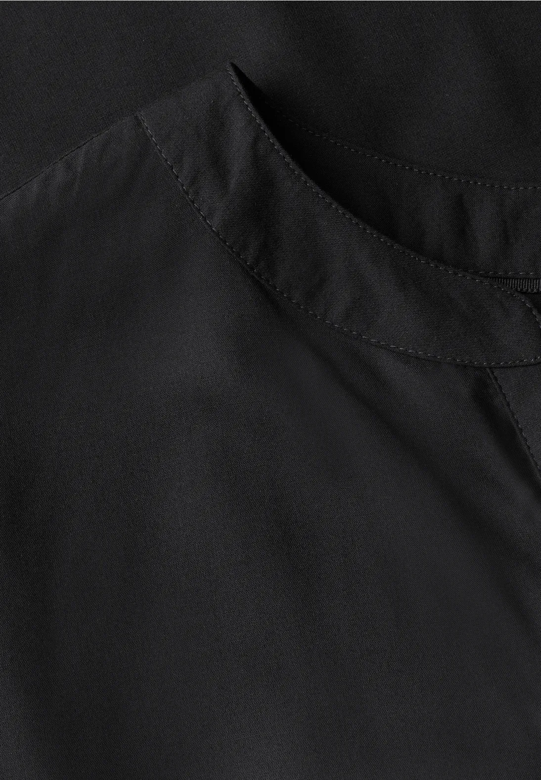 Street One Blouse met Gespleten Hals - Black