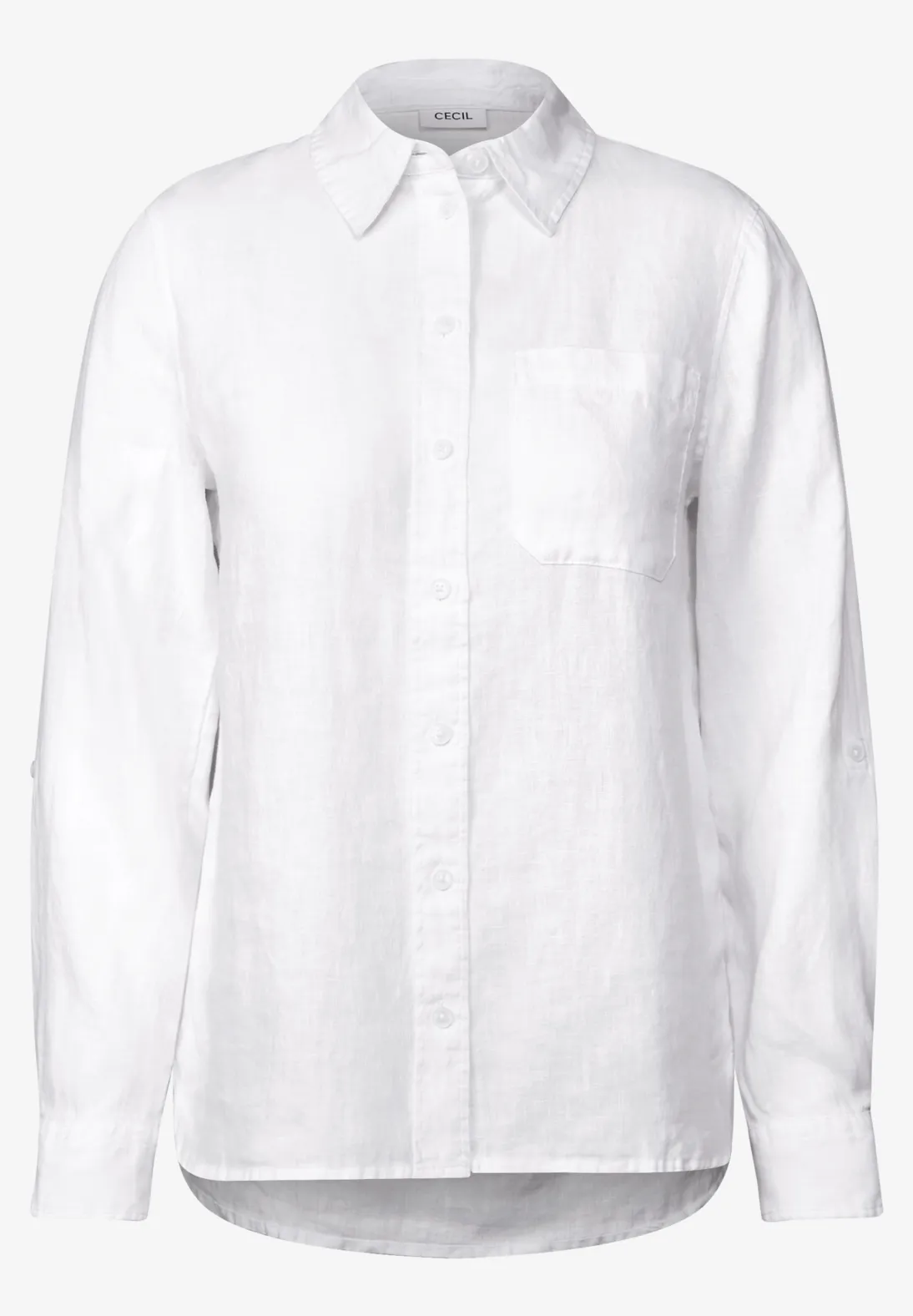 Cecil Linen Blouse - White