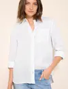 Cecil Linen Blouse - White