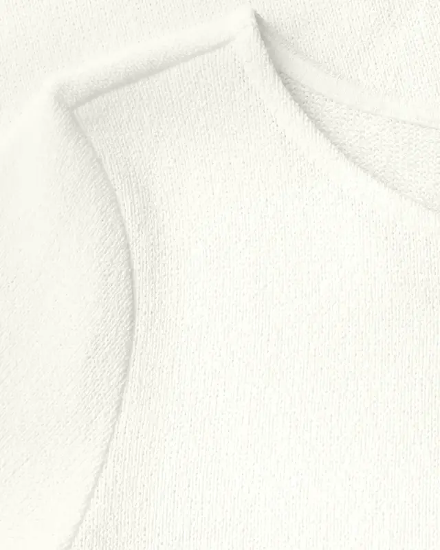 Street One Knit Look T-Shirt - Off White