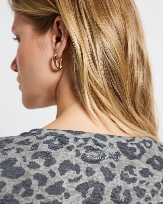 Street One Shirt met Patroon - Coastal Beige