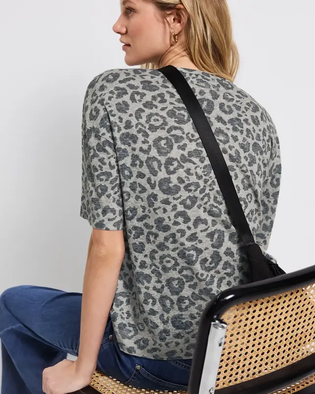 Street One Shirt met Patroon - Coastal Beige