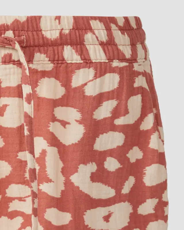 QS by S. Oliver Muslin Short - Papaya