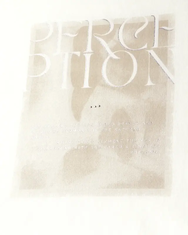 Street One T-Shirt mit Frontprint - Off White