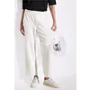 Straight Leg Twill-Hose - Off White