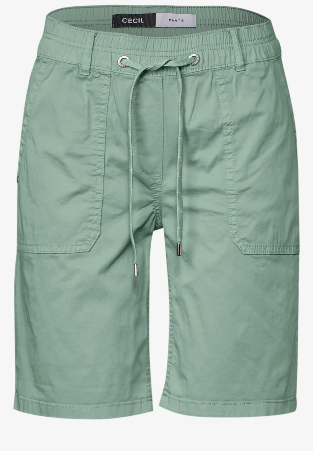 Cecil Twill Short Tracey - Matcha Green