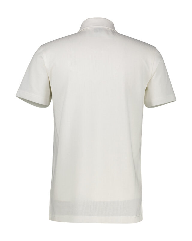 Lerros Poloshirt mit Zipper - Broken White