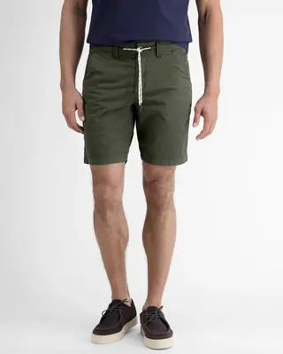 Lerros Lichtgewicht Twill Bermuda - Deep Olive